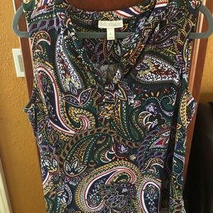 Dana Buchman Sleeveless blouse size L